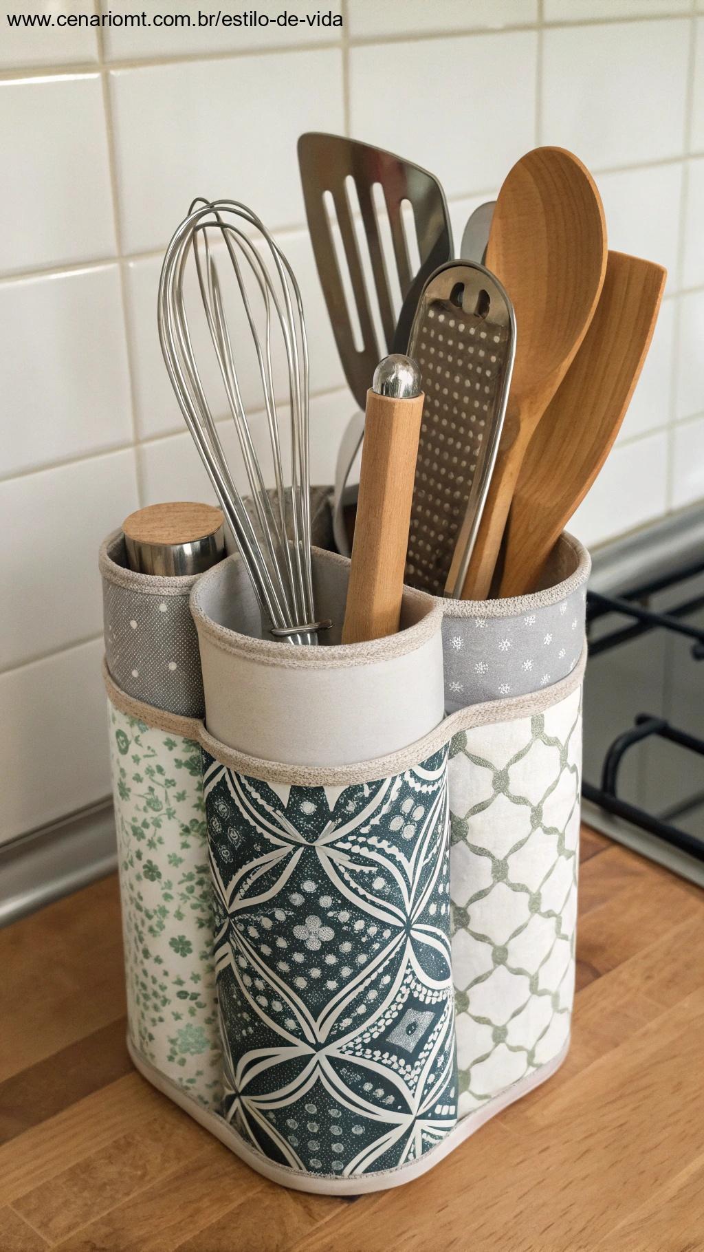 Organizador de utensílios de cozinha