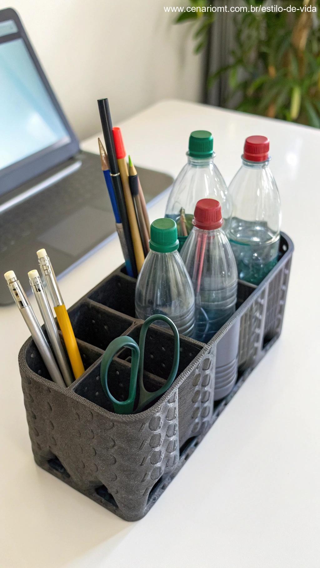 Porta-lápis para escritório
