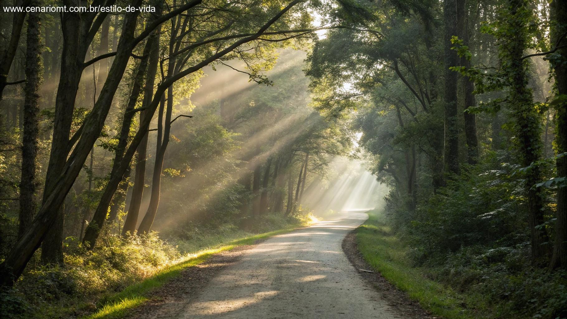 Imagem de reflexão para esta quarta-feira com atmosfera tranquila