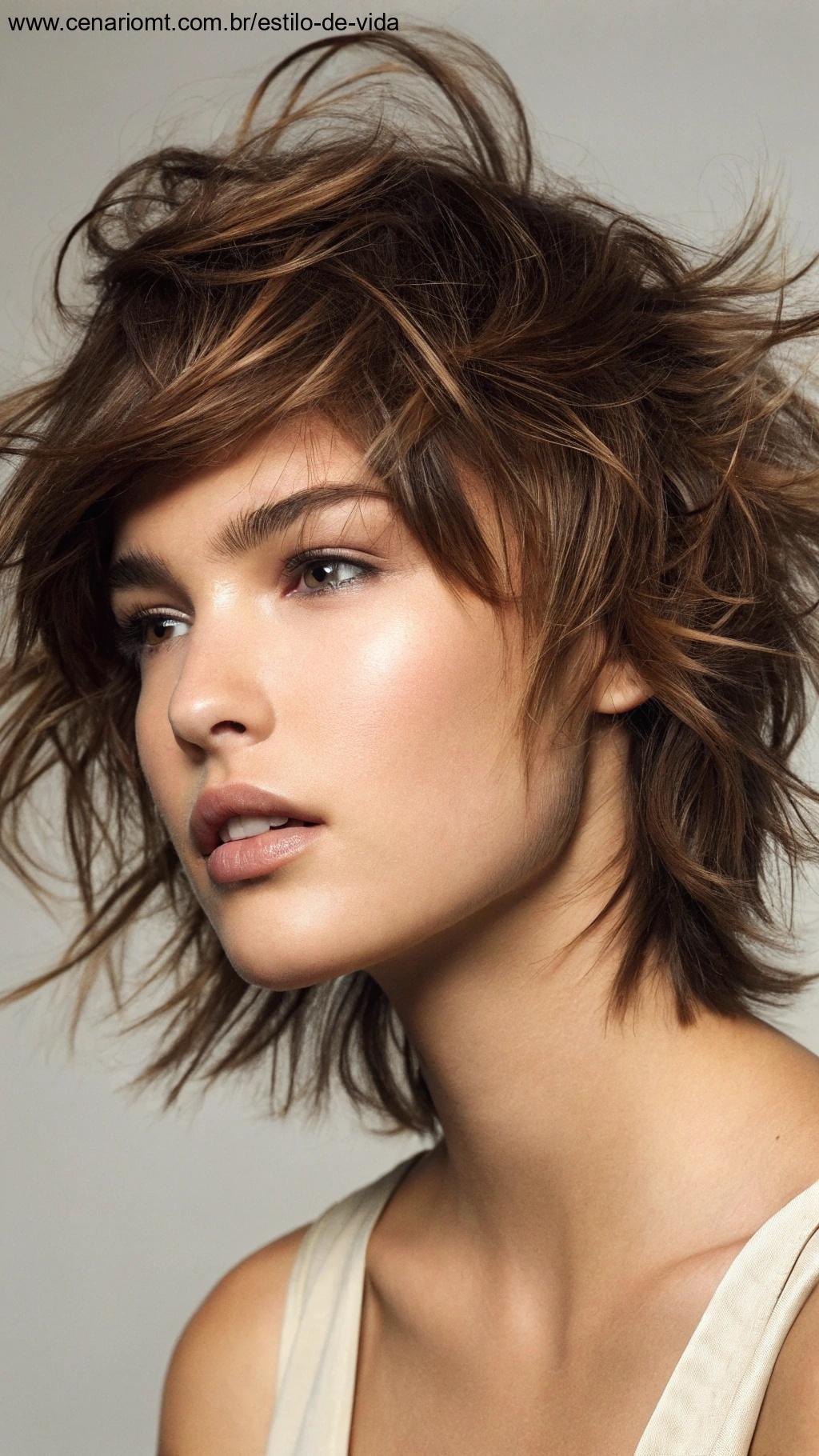Corte Shag Haircut repaginado