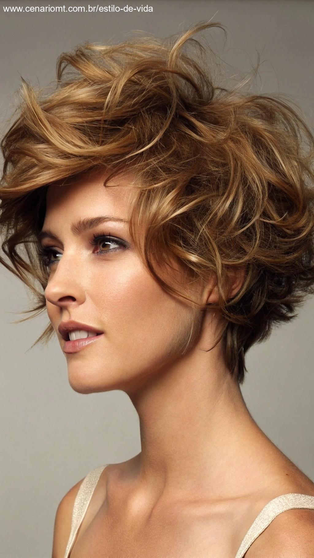 Shaggy hair curto