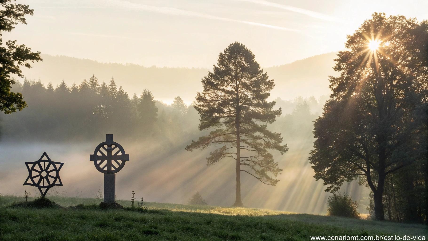 Representação simbólica de virtudes cristãs inspiradas em São Estanislau