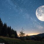 Fase da Lua em destaque no céu noturno desta quarta-feira, 07 de maio de 2025