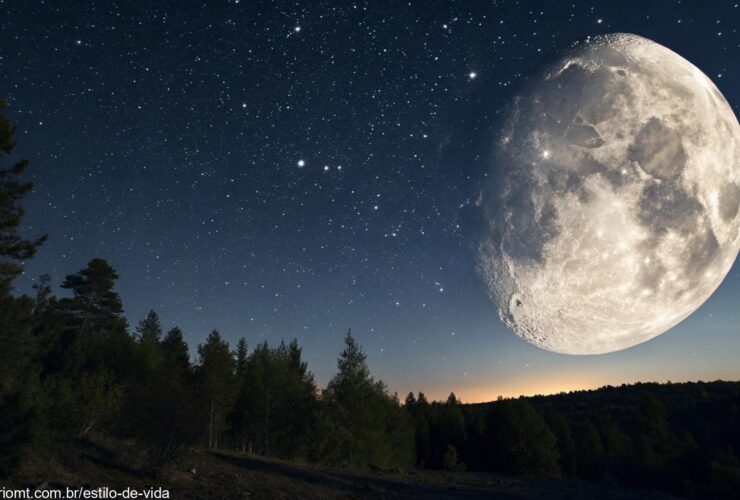 Fase da Lua hoje terça-feira 20/05/2025: veja detalhes, iluminação e posição no céu desta noite