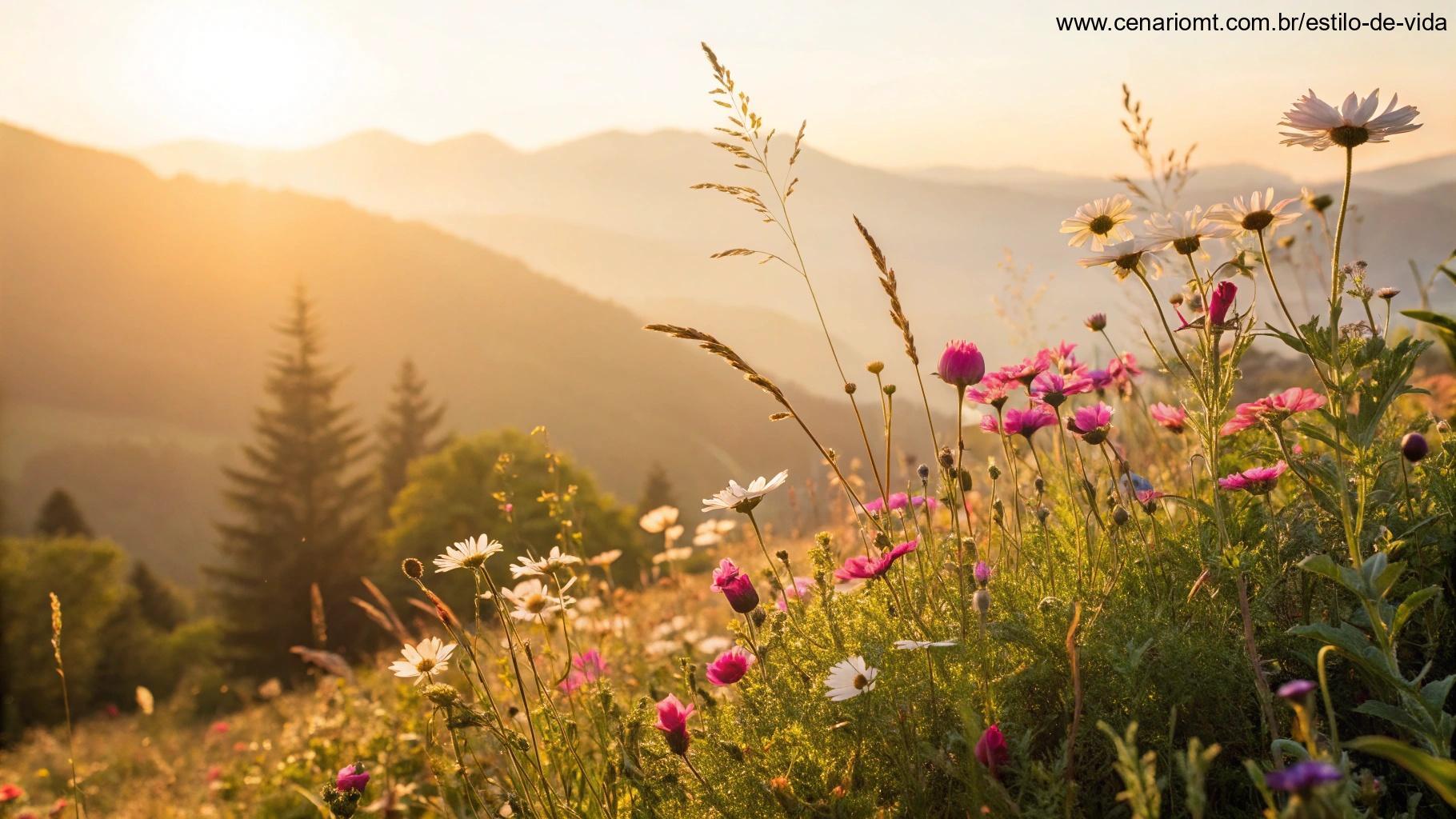 natureza vibrante e iluminada para inspirar sua terça-feira 20/05/2025