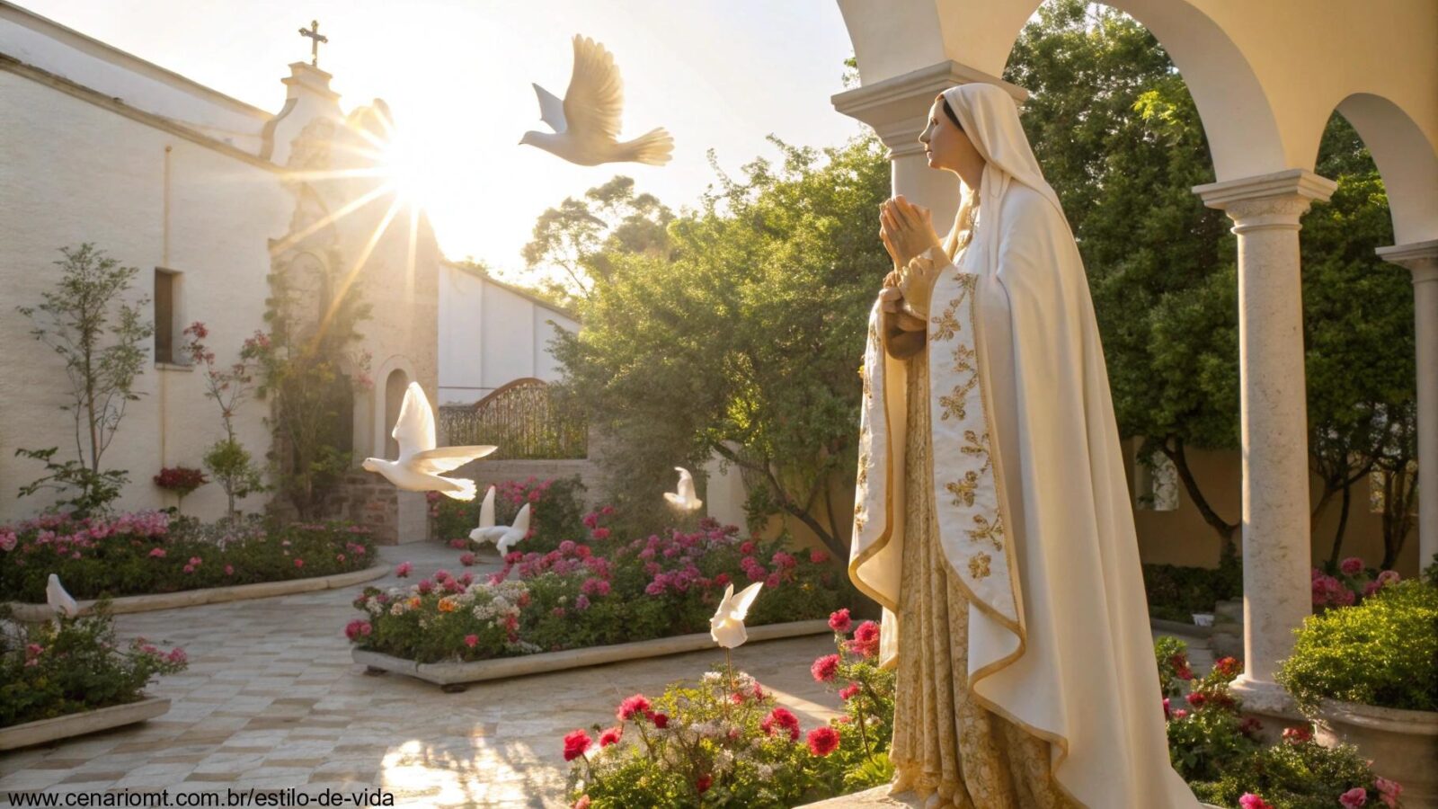 Imagem representando o Santo do Dia 04/05/2025 como exemplo de fé e inspiração em um domingo