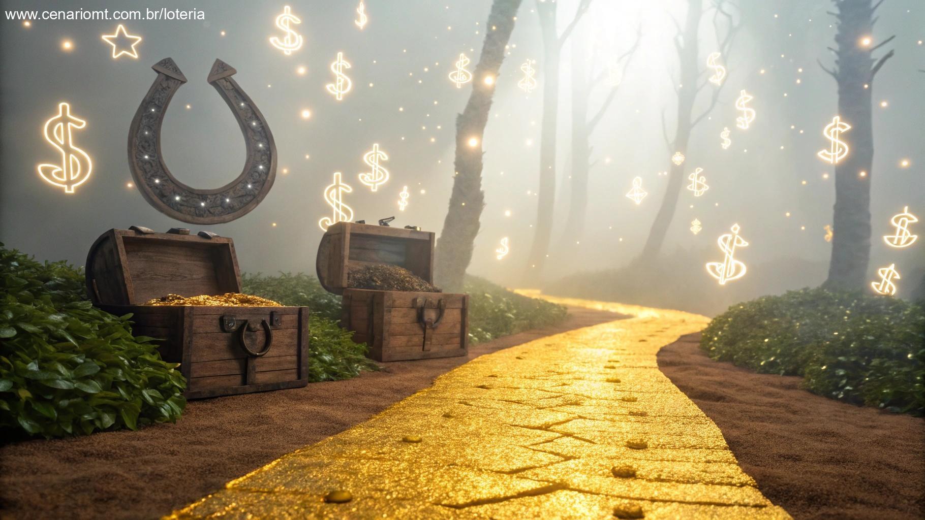 Imagem de palpite do dia para a Mais Milionária com elementos visuais de sorte e estatísticas
