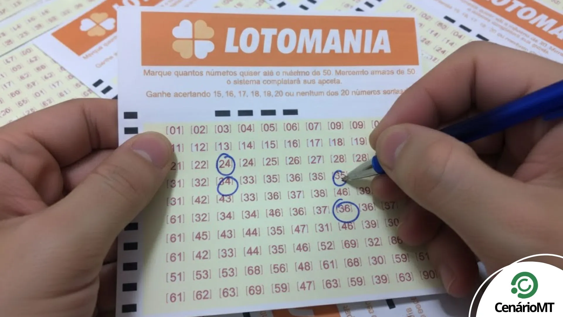 Resultado da Lotomania
