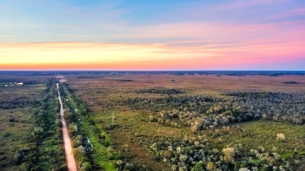 Estrada Parque pantanal