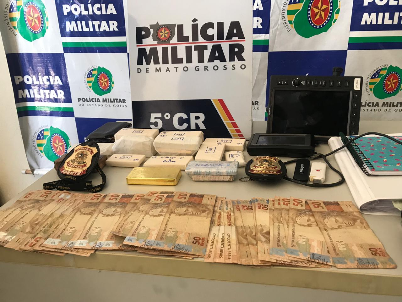 Avião com carga de ouro é apreendido em Mato Grosso 2 Ouro Barra