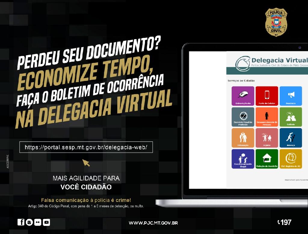 delegacia virtual registra quase 100 mil ocorrencias de extravio de documentos 5cc98dfde6a03