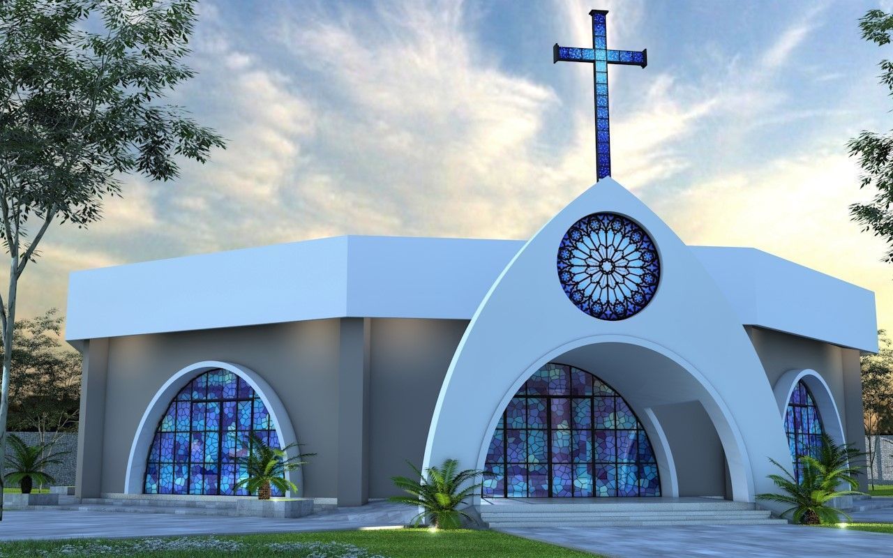 3D fachada da igreja crédito divulgação