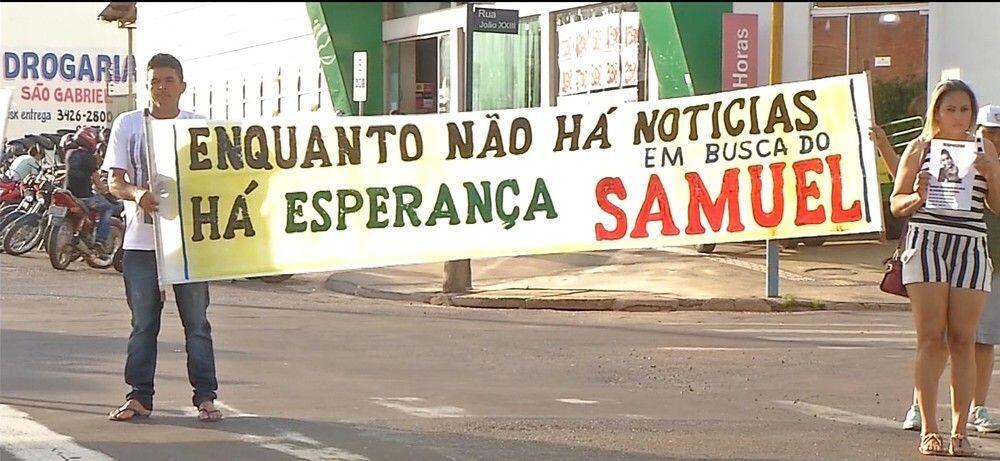 Maldade: mãe de criança desaparecida recebe trote com foto de orelha mutilada e pedido de resgate 84 samuel 1