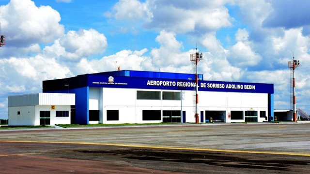 Infraero conclui projeto de recuperação da pista do Aeroporto de Sorriso