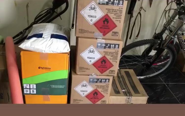 Defensivos agrícolas são apreendidos em Lucas do Rio Verde durante operação Camuflagem II - CenárioMT