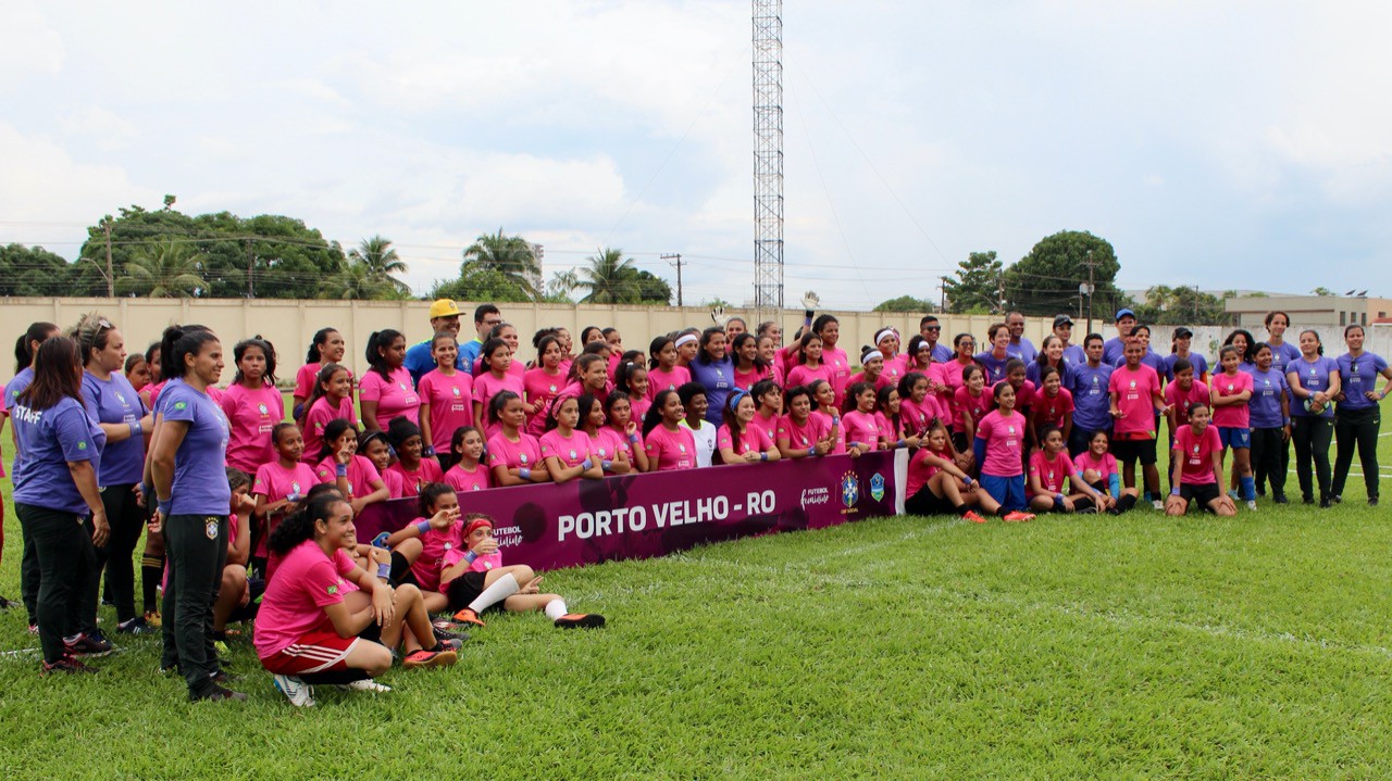 CBF Social de Futebol Feminino é sucesso em Porto Velho - CenárioMT