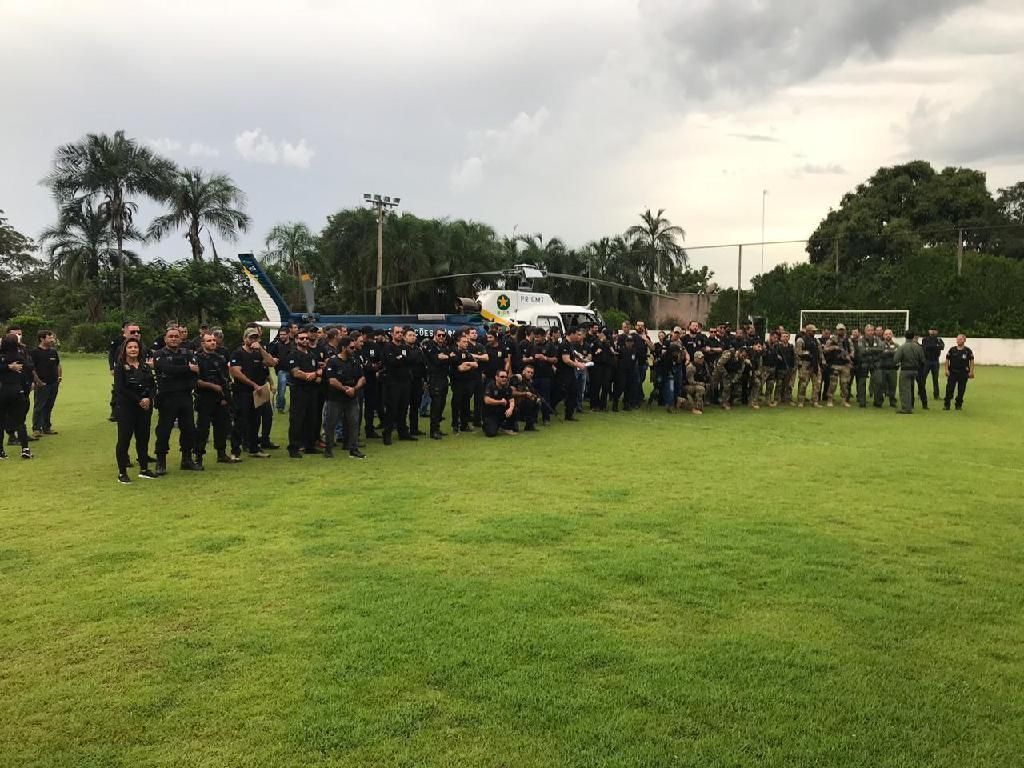 Operação Redtus cumpre 66 mandados de prisão contra facção criminosa em Rondonópolis