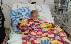 Criança de um ano cai em balde com água e é salva por policiais militares em Mato Grosso 2 20200126 230036