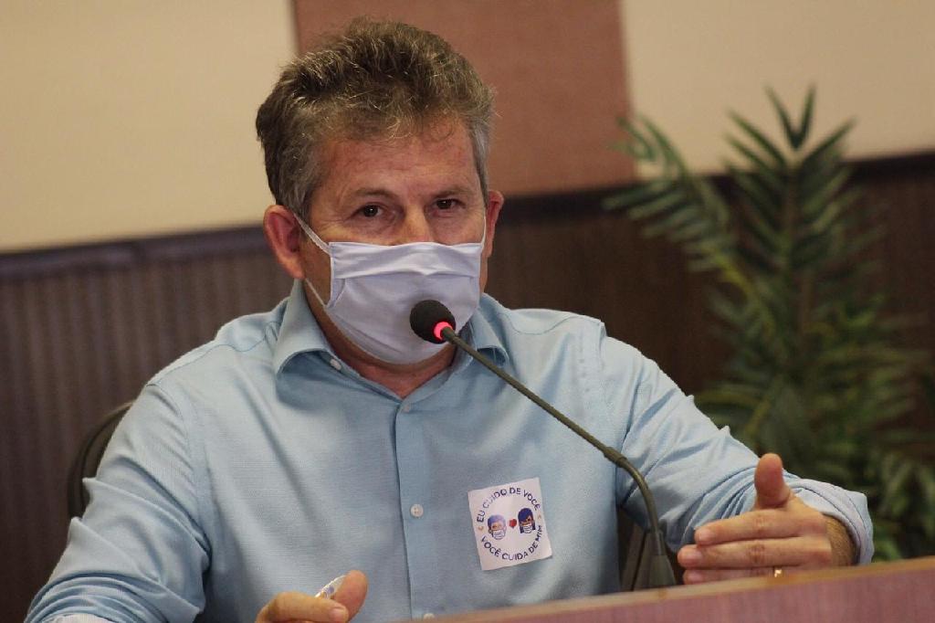 Governador Mauro Mendes lança companha para uso de máscara 1