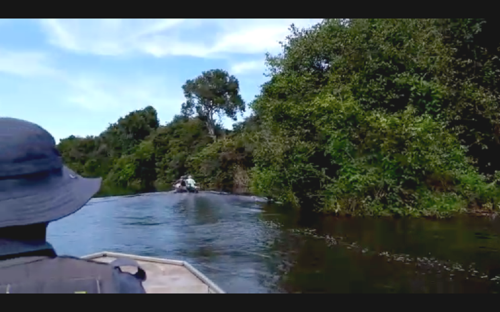 Patrulha fluvial rio Araguaia em Luciara