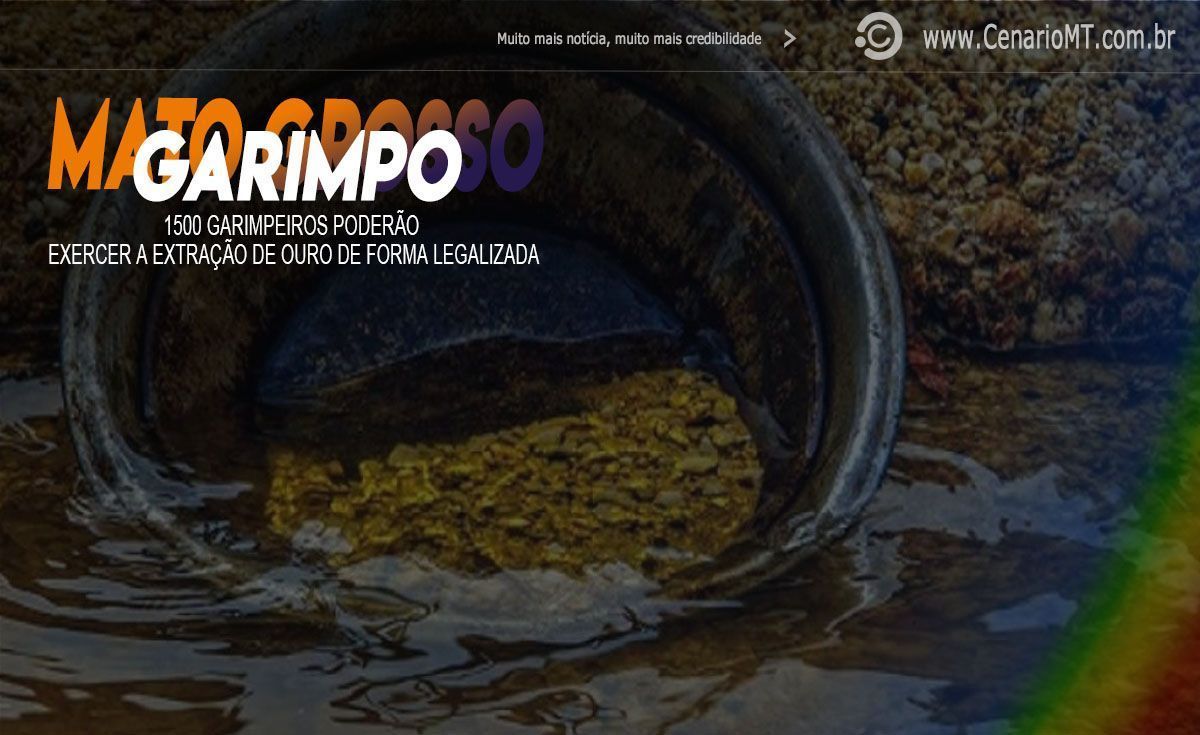 GARIMPO LEGAL EM MATO GROSSO