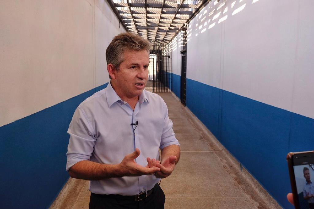 Governador inaugura Penitenciária em Várzea Grande