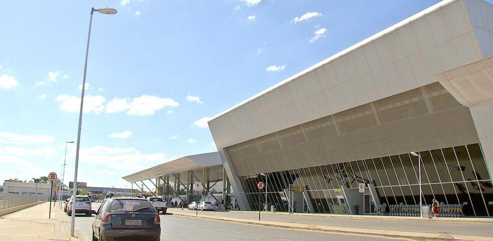 Aeroporto Marechal Rondon, em Várzea Grande — Foto: Reprodução/TVCA