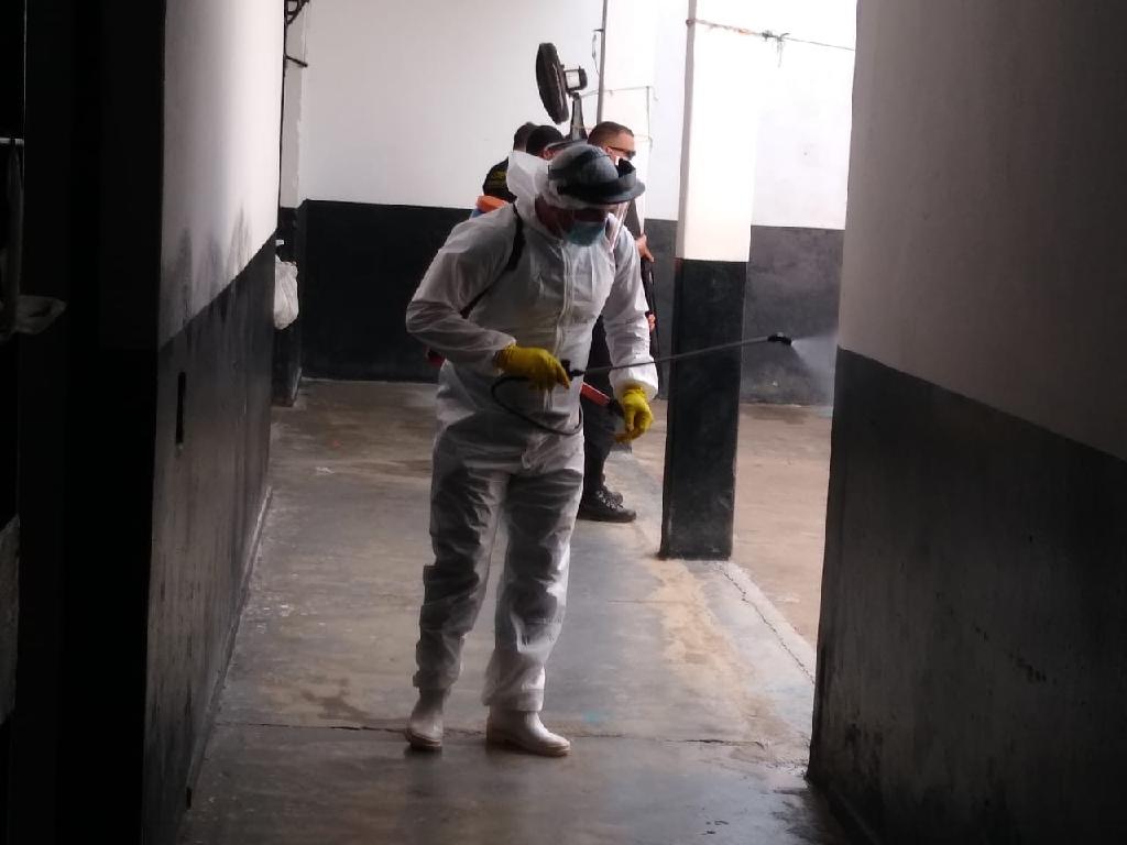 Cadeia de São Félix do Araguaia passa por desinfecção 2020 08 24 18:24:40