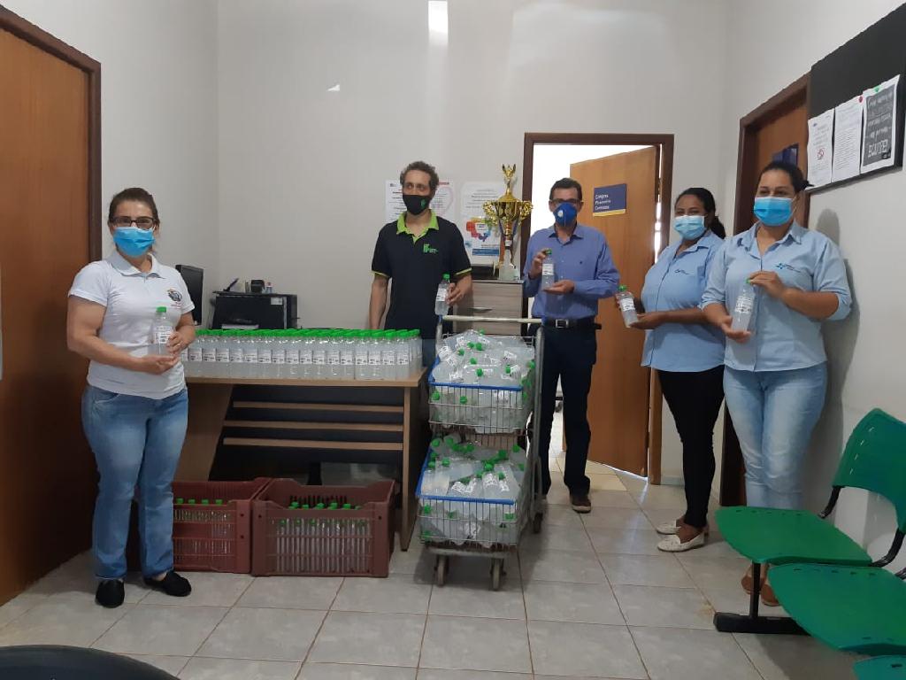 Escola Técnica Estadual de Tangará da Serra participa de ação para doação de álcool em gel 2020 08 16 14:59:10