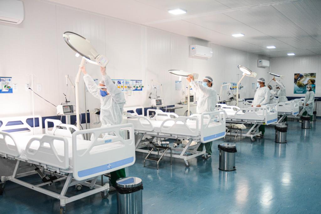 Governo inaugura dez novos leitos de UTI e 20 de enfermaria no Hospital Regional de Cáceres 2020 08 25 20:07:44