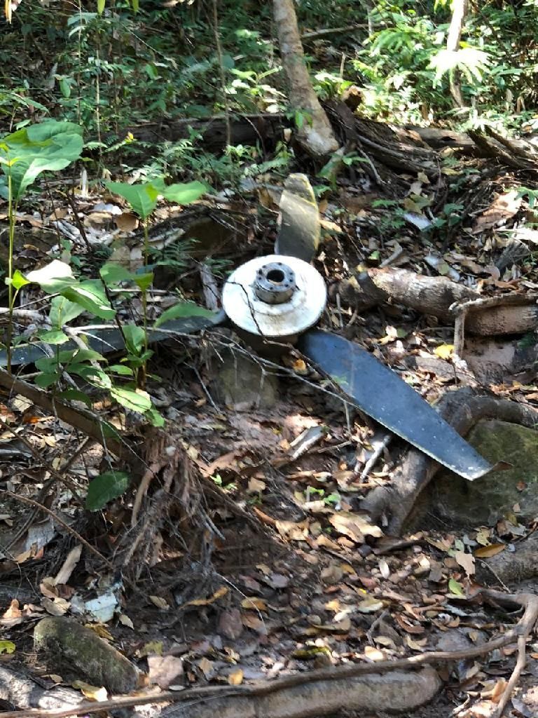 Policiais militares localizam destroços de avião em Vila Bela da Santíssima Trindade 2020 08 13 16:39:30