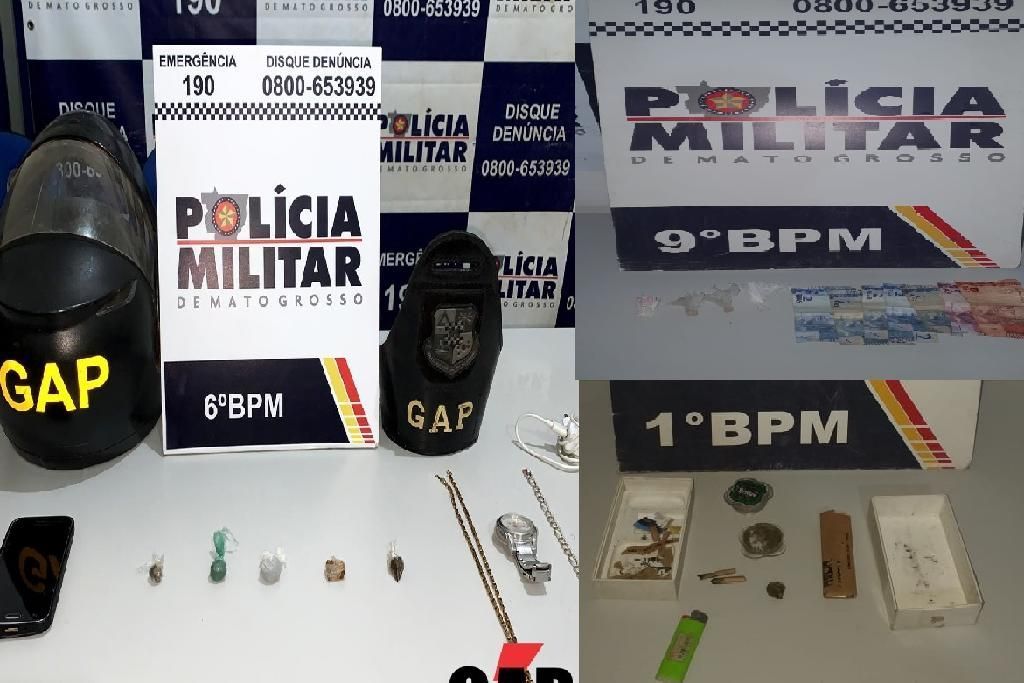 Seis pessoas são detidas por uso de droga em Cuiabá e Cáceres 2020 08 29 12:10:18