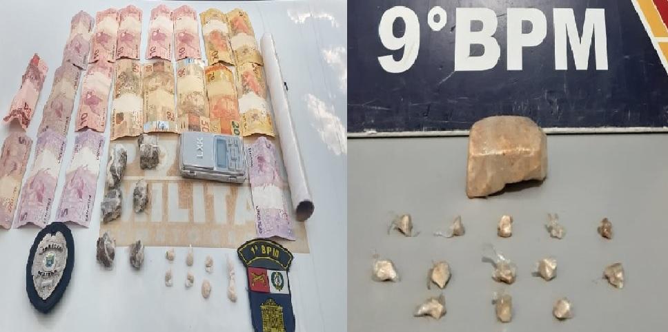Suspeitos fogem de abordagem e são pegos com droga em Cuiabá 2020 08 28 09:22:52