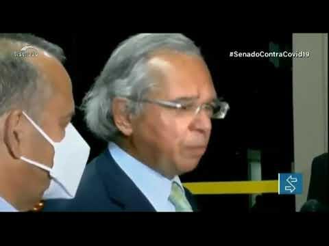 Vídeo: Paulo Guedes deve explicar declarações contra o Senado sobre derrubada de veto a reajuste salarial 2020 08 21 18:17:31