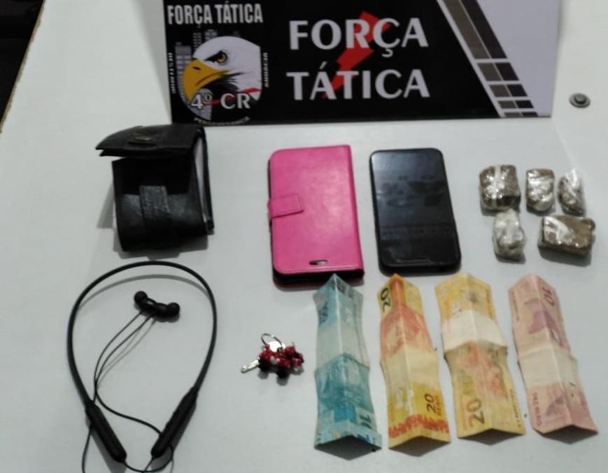 Casal monitorado é pego vendendo droga em praça de Rondonópolis 2020 09 04 07:46:13