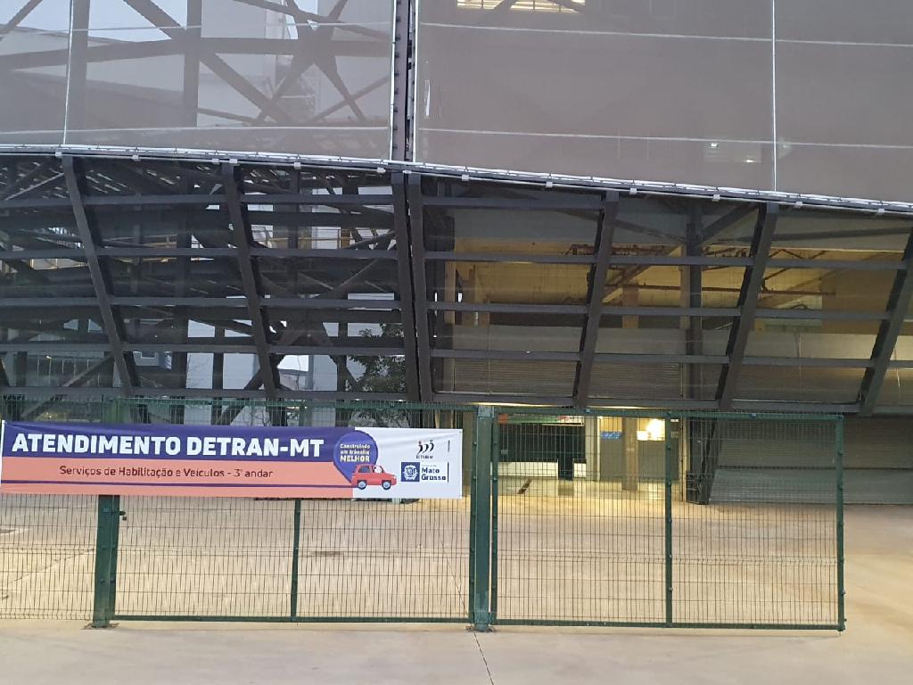 Cidadãos com agendamentos na sede do Detran serão remanejados para Arena Pantanal 2020 09 08 13:50:05
