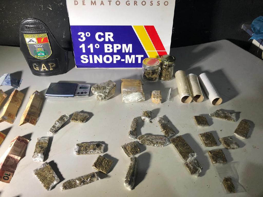 GAp apreende 1 kg de maconha e fecha boca de fumo de organização criminosa 2020 09 17 02:06:15