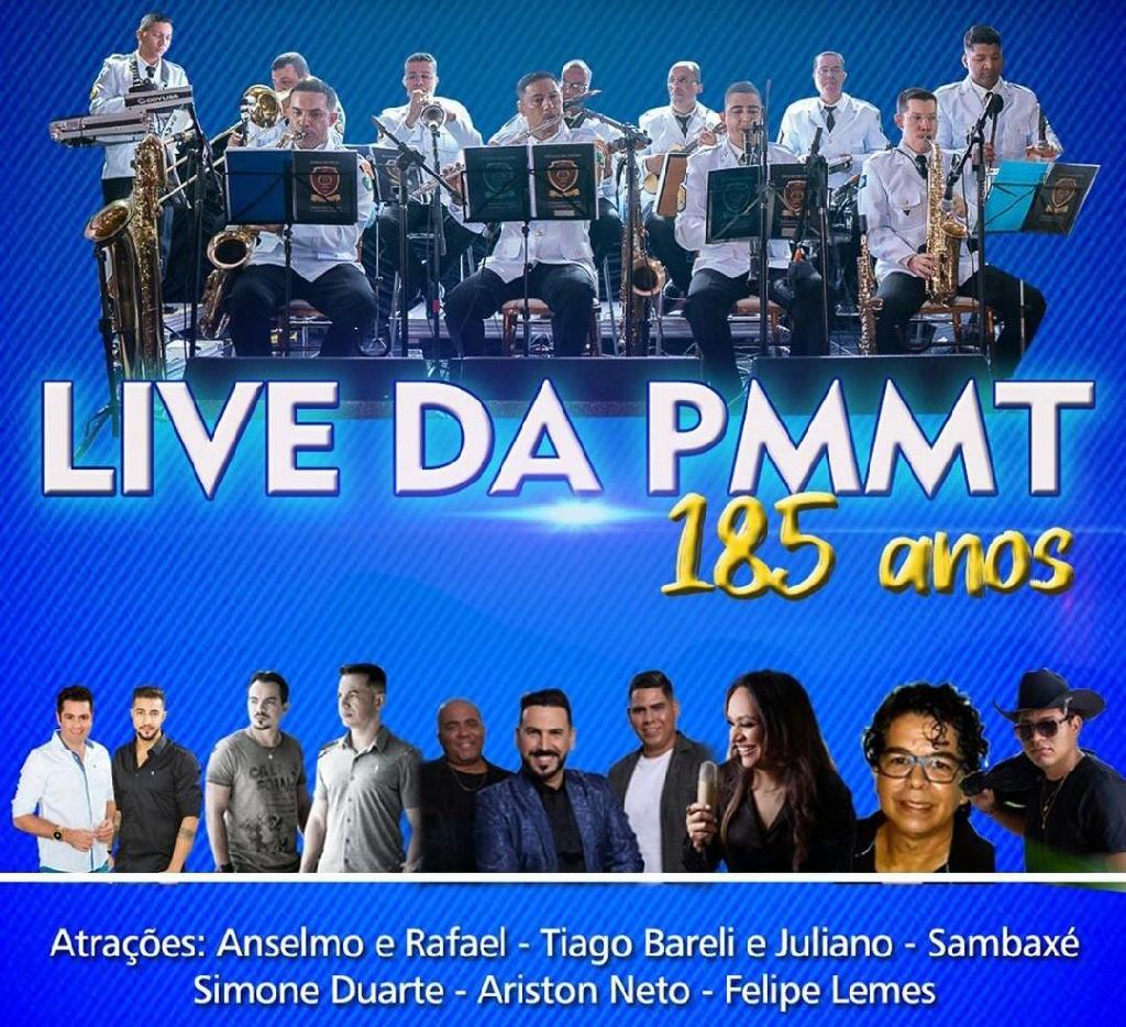 PM celebra 185 anos com lives de entregas de honrarias promoções e atrações musicais 2020 09 01 16:02:03