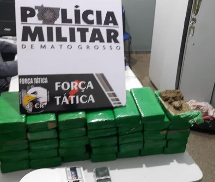 PM monitora casa e encontra 32 quilos de maconha em Rondonópolis 2020 09 28 13:20:47