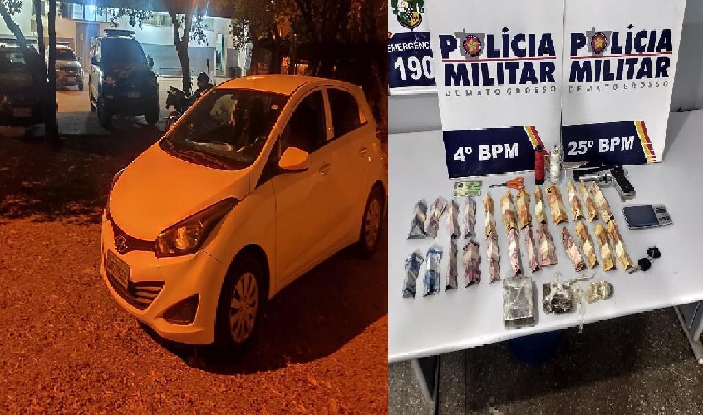 PM recupera carro roubado e encontra droga na casa de suspeito 2020 09 01 18:18:47