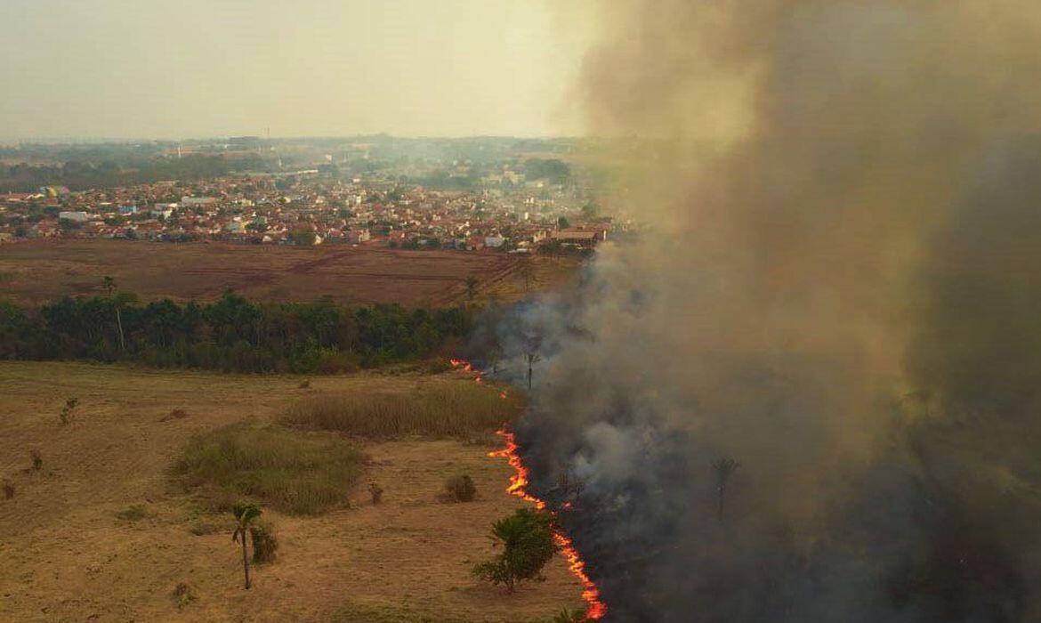 Parlamentares visitam áreas queimadas no Pantanal