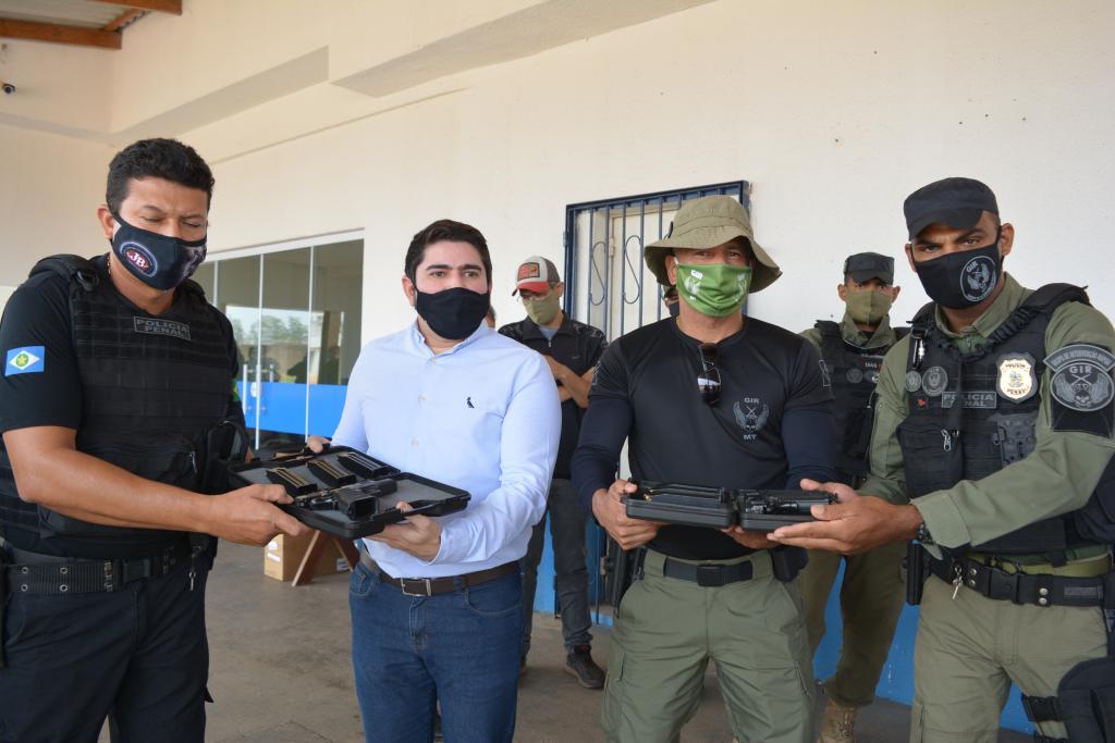 Policiais penais recebem cautela individual de novas pistolas2020 09 22 21:14:28