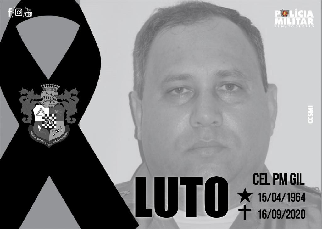 Polícia Militar lamenta morte de coronel da reserva remunerada Ricardo Almeida Gil 2020 09 17 02:08:19
