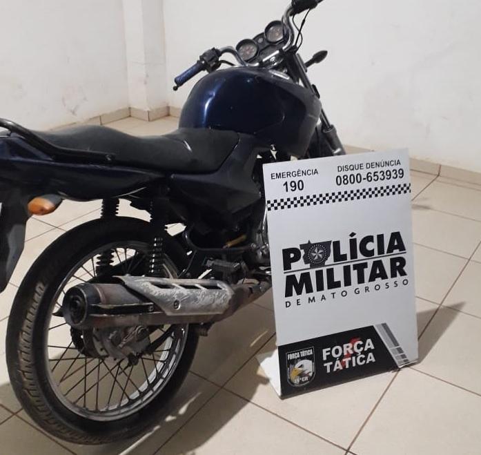 Suspeito de furtos de motocicletas é detido em flagrante em Nova Mutum 2020 09 10 23:43:50