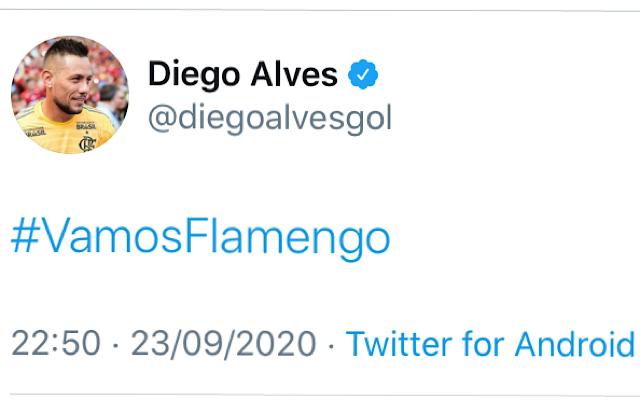 diego alves vamos flamengo