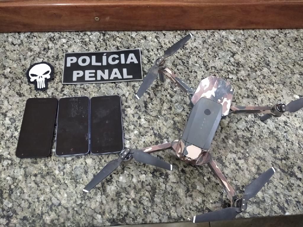 Drone e celulares são apreendidos na Penitenciária Mata Grande2020 10 11 21:35:39