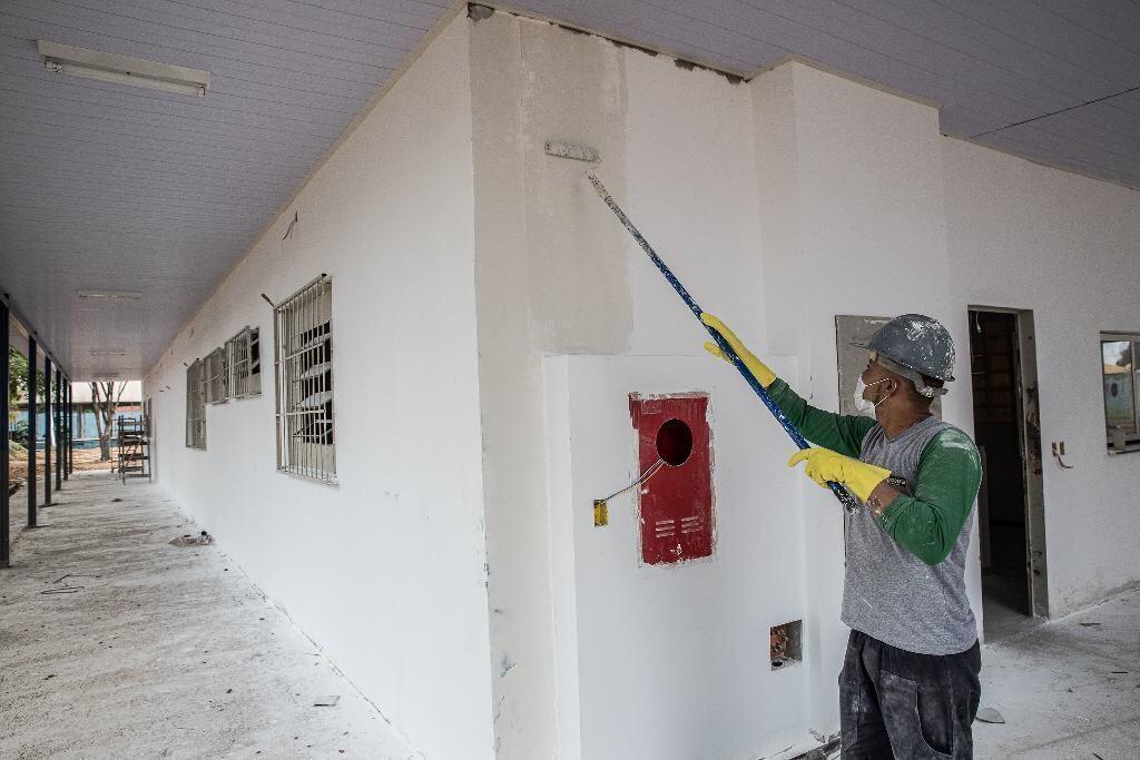 Escola em Cuiabá é reformada para atender alunos em tempo integral2020 10 29 21:30:34