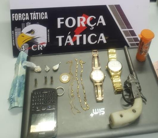 Força Tática detém dupla logo depois de roubar loja de açaí em Rondonópolis 2020 10 02 18:09:40