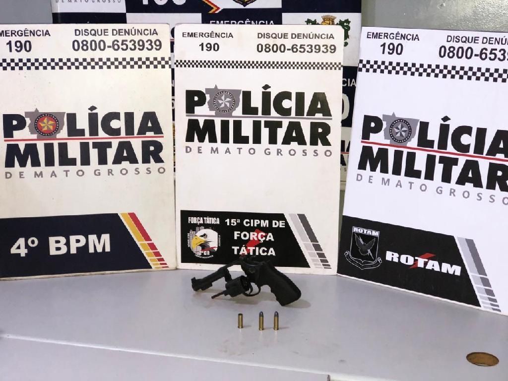 Força Tática prende suspeito por apontar revólver e tentar atropelar policiais em VG 2020 10 16 16:27:31