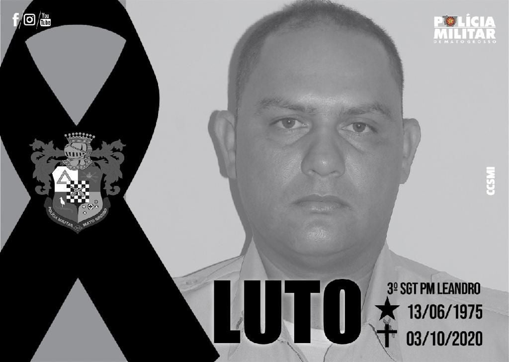 PM lamenta morte de sargento do Bope Nivaldo Leandro Deusdara 2020 10 04 15:59:37
